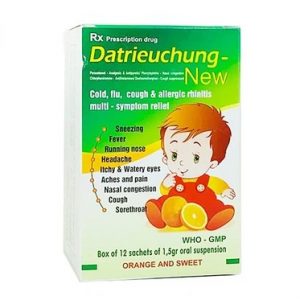 Bột Datrieuchung-New giảm đa triệu chứng cảm, cúm, ho, viêm mũi dị ứng