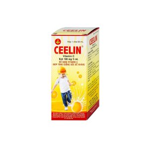 Siro Ceelin United bổ sung vitamin C, tăng cường sức đề kháng (60ml)
