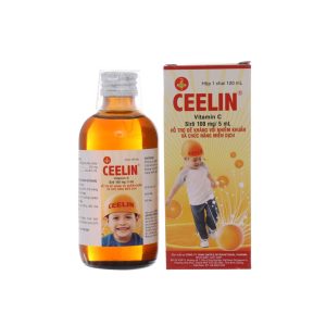 Siro Ceelin United bổ sung vitamin C, tăng cường sức đề kháng (120ml)