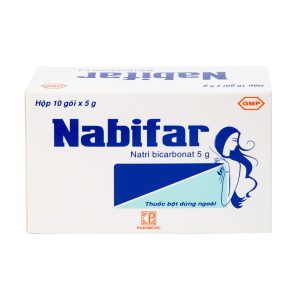 Thuốc bột Nabifar dùng vệ sinh phụ nữ (10 gói x 5g)