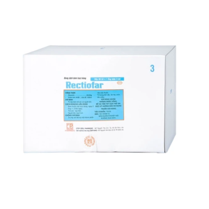 Dung dịch Rectiofar điều trị táo bón (50 túi x 1 ống bơm 3ml)