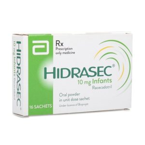 Thuốc bột Hidrasec 10mg điều trị tiêu chảy cấp ở trẻ (16 gói)