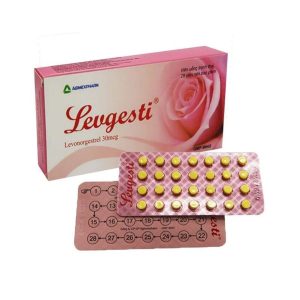Viên uống tránh thai Levgesti 30mcg (1 vỉ x 28 viên)