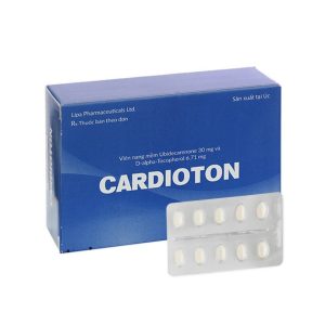 Cardioton trị thiểu năng tuần hoàn, thiếu máu ở tim (3 vỉ x 10 viên)