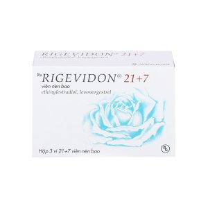 Thuốc Rigevidon 21+7 Gedeon dùng cho tránh thai (3 vỉ x 28 viên)