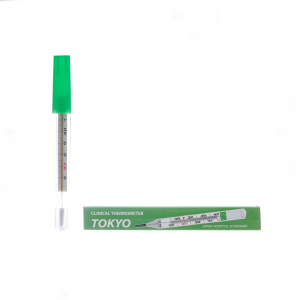 Nhiệt kế thủy ngân Tokyo đo thân nhiệt có vạch chia độ rõ nét (12 Cái)