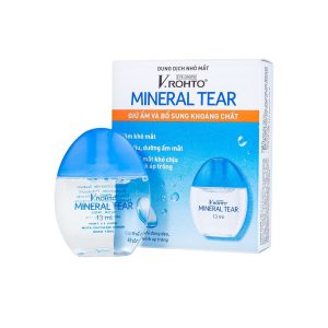 Dung dịch nhỏ mắt V.Rohto Mineral Tear giữ ẩm và bổ sung khoáng chất (13ml)