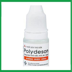 Nhà Thuốc Tiến Thành - Thuốc nhỏ mắt, mũi, tai Polydeson Vidipha điều trị viêm kết mạc, viêm mí mắt, viêm xoang 2 Nhà Thuốc Tiến Thành - 00006032 polydeson 3463 6103 lar