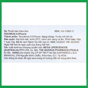 Nhà Thuốc Tiến Thành - 00006399 kem boi rocimus 003 meg 1