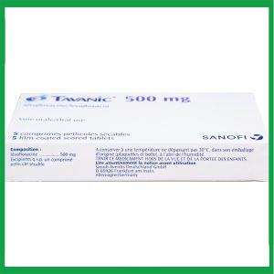 Nhà Thuốc Tiến Thành - Thuốc Tavanic 500mg Sanofi điều trị nhiễm khuẩn do vi khuẩn 1 Nhà Thuốc Tiến Thành - 00007194 tavanic 500mg 4246 63ab