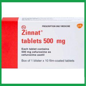 Nhà Thuốc Tiến Thành - 00008252 zinnat tablets 500mg 48