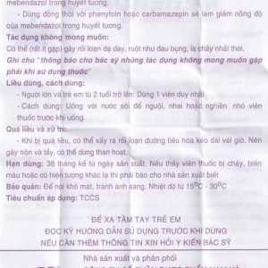 Nhà Thuốc Tiến Thành - Thuốc giun quả núi Nam Hà Mebendazol 500mg (1 viên) 2 Nhà Thuốc Tiến Thành - 00022092 mebendazol 500mg nam ha 1v giun nui 4348 60ff large 9591aadf77