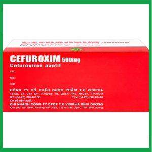 Nhà Thuốc Tiến Thành - 00022349 cefuroxim 500mg vidipha 3