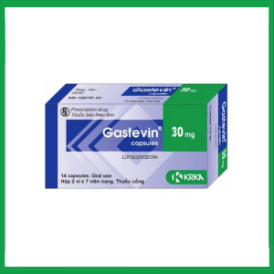 Thuốc Gastevin 30mg điều trị loét dạ dày tá tràng (2 vỉ x 7 viên)