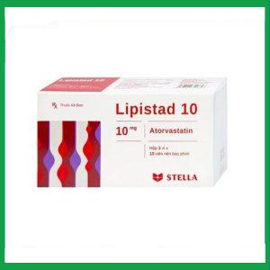 Nhà Thuốc Tiến Thành - Viên nén Lipistad 10mg điều trị tăng cholesterol (3 vỉ x 10 viên) 1 Nhà Thuốc Tiến Thành - 1 2 1