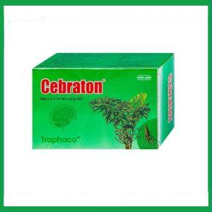 Thuốc Cebraton bổ khí huyết, hoạt huyết dưỡng não (5 vỉ x 10 viên)