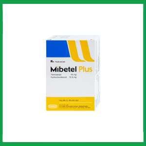 Viên nén Mibetel Plus điều trị tăng huyết áp vô căn (3 vỉ x 10 viên)