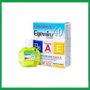 Thuốc nhỏ mắt Eyemiru 40 EX điều trị căng mắt, xung huyết kết mạc (15ml)