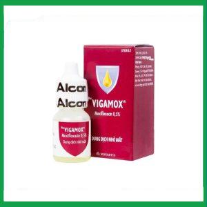 Thuốc nhỏ mắt Vigamox điều trị viêm kết mạc (5ml)