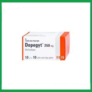 Nhà Thuốc Tiến Thành - Thuốc Dopegyt 250mg điều trị tăng huyết áp (10 vỉ x 10 viên) 1 Nhà Thuốc Tiến Thành - 1 8 1
