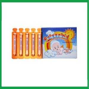Dung dịch Falgankid 160mg/10ml CPC1HN giảm đau và hạ sốt (4 vỉ x 5 ống)