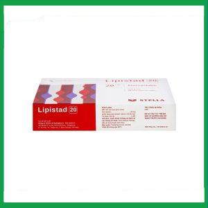 Nhà Thuốc Tiến Thành - Viên nén Lipistad 20 điều trị tăng cholesterol máu (3 vỉ x 10 viên) 2 Nhà Thuốc Tiến Thành - 2 13