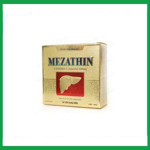 Viên nang mềm Mezathin 500mg điều trị các bệnh về gan, chán ăn, mệt mỏi (12 vỉ x 5 viên)