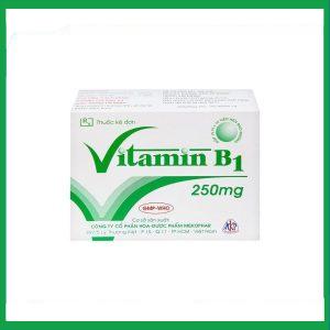 Nhà Thuốc Tiến Thành - Thuốc Vitamin B1 250mg Mekophar điều trị tình trạng thiếu Vitamin B (10 vỉ x 10 viên) 1 Nhà Thuốc Tiến Thành - 2 23 1