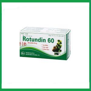 Nhà Thuốc Tiến Thành - Thuốc Rotundin 60 giúp an thần, giảm đau co thắt ở đường tiêu hóa (10 vỉ x 10 viên) 1 Nhà Thuốc Tiến Thành - 2 25