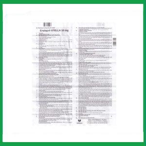 Nhà Thuốc Tiến Thành - Thuốc Enalapril 10mg điều trị tăng huyết áp, suy tim sung huyết (3 vỉ x 10 viên) 2 Nhà Thuốc Tiến Thành - 2 5