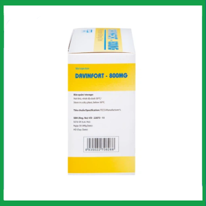 Nhà Thuốc Tiến Thành - Dung dịch Davinfort 800mg/10ml Hataphar điều trị chứng chóng mặt (20 ống x 10ml) 1 Nhà Thuốc Tiến Thành - 2 6