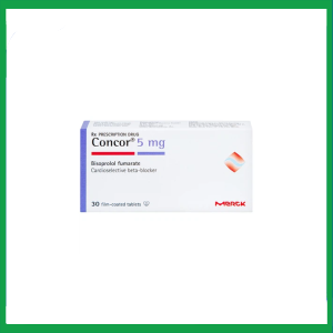 Nhà Thuốc Tiến Thành - Thuốc Concor 5mg điều trị tăng huyết áp, đau thắt ngực (3 vỉ x 10 viên) 1 Nhà Thuốc Tiến Thành - 2 8 1