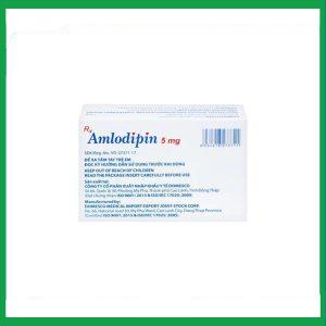 Nhà Thuốc Tiến Thành - Thuốc Amlodipin 5mg điều trị tăng huyết áp, đau thắt ngực (3 vỉ x 10 viên) 2 Nhà Thuốc Tiến Thành - 2 8