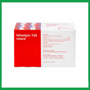 Nhà Thuốc Tiến Thành - Viên nén Nifedipin T20 retard Stella dự phòng đau thắt ngực, điều trị tăng huyết áp (10 vỉ x 10 viên) 2 Nhà Thuốc Tiến Thành - 3 1