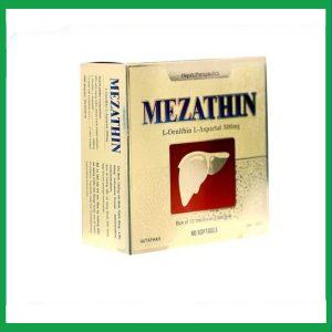 Nhà Thuốc Tiến Thành - Viên nang mềm Mezathin 500mg điều trị các bệnh về gan, chán ăn, mệt mỏi (12 vỉ x 5 viên) 3 Nhà Thuốc Tiến Thành - 3 10 1