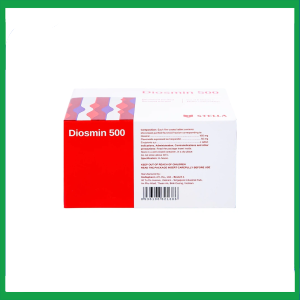 Nhà Thuốc Tiến Thành - Thuốc Diosmin 500 điều trị triệu chứng liên quan đến suy tĩnh mạch - mạch bạch huyết (6 vỉ x 10 viên) 2 Nhà Thuốc Tiến Thành - 3 11 1