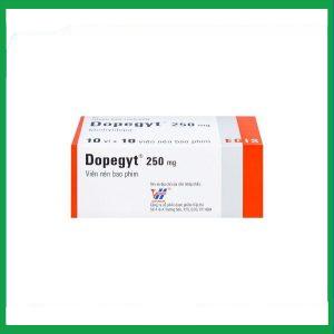 Nhà Thuốc Tiến Thành - Thuốc Dopegyt 250mg điều trị tăng huyết áp (10 vỉ x 10 viên) 3 Nhà Thuốc Tiến Thành - 3 11