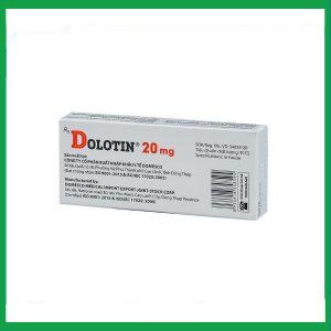 Nhà Thuốc Tiến Thành - Thuốc Dolotin 20mg hỗ trợ dự phòng tiên phát bệnh mạch vành (1 vỉ x 10 viên) 2 Nhà Thuốc Tiến Thành - 3