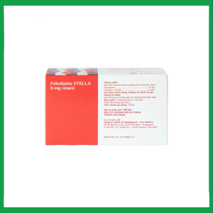 Nhà Thuốc Tiến Thành - Thuốc Felodipine Stella 5mg Retard kiểm soát tăng huyết áp (10 vỉ x 10 viên) 3 Nhà Thuốc Tiến Thành - 4 7 1
