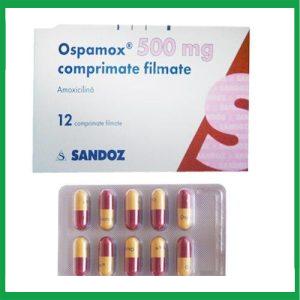 Thuốc Ospamox 500mg Imexpharm điều trị nhiễm trùng đường hô hấp, viêm phế quản