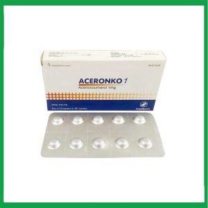 Nhà Thuốc Tiến Thành - Thuốc Aceronko 1mg Pharbaco (Hộp 3 Vỉ x 10 Viên) 1 Nhà Thuốc Tiến Thành - ACERONKO 1.2 1