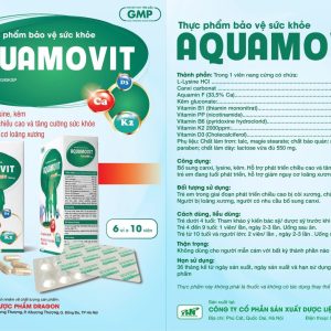 Nhà Thuốc Tiến Thành - Aquamovit - Hỗ trợ phát triển chiều cao, bổ sung canxi 1 Nhà Thuốc Tiến Thành - AQUAMOVIT 1