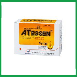 Nhà Thuốc Tiến Thành - Siro ATessen An Thiên hỗ trợ giảm ho khan, ho không đờm, ho mạn tính (30 ống x 5ml) 2 Nhà Thuốc Tiến Thành - AT1