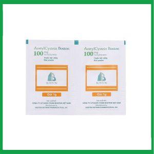 Nhà Thuốc Tiến Thành - Thuốc Acetylcysteine 100mg Boston Pharma (30g x 1g ) 1 Nhà Thuốc Tiến Thành - Acetylcystein.1