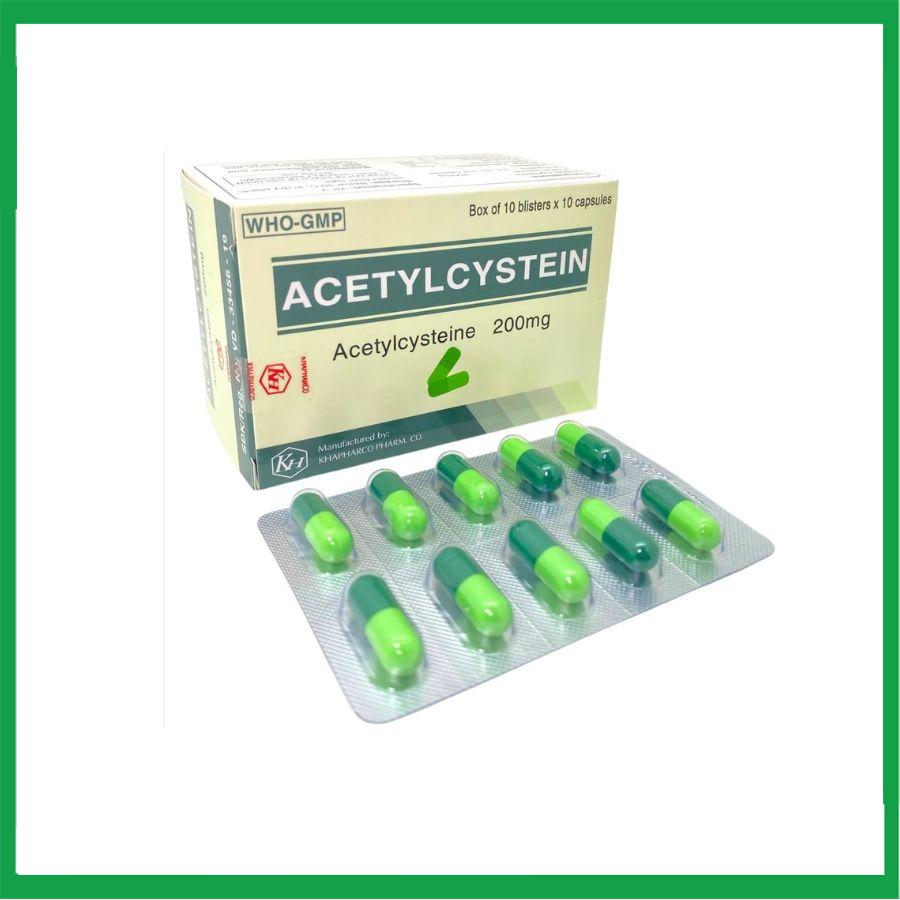 Acetylcysteine200mg.jpg Nhà Thuốc Tiến Thành - Acetylcysteine200mg