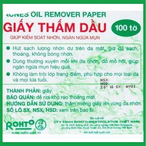 Nhà Thuốc Tiến Thành - Giấy thấm dầu Acnes Oil Remover Paper 3 Nhà Thuốc Tiến Thành - Acnes Oil Remover Paper1