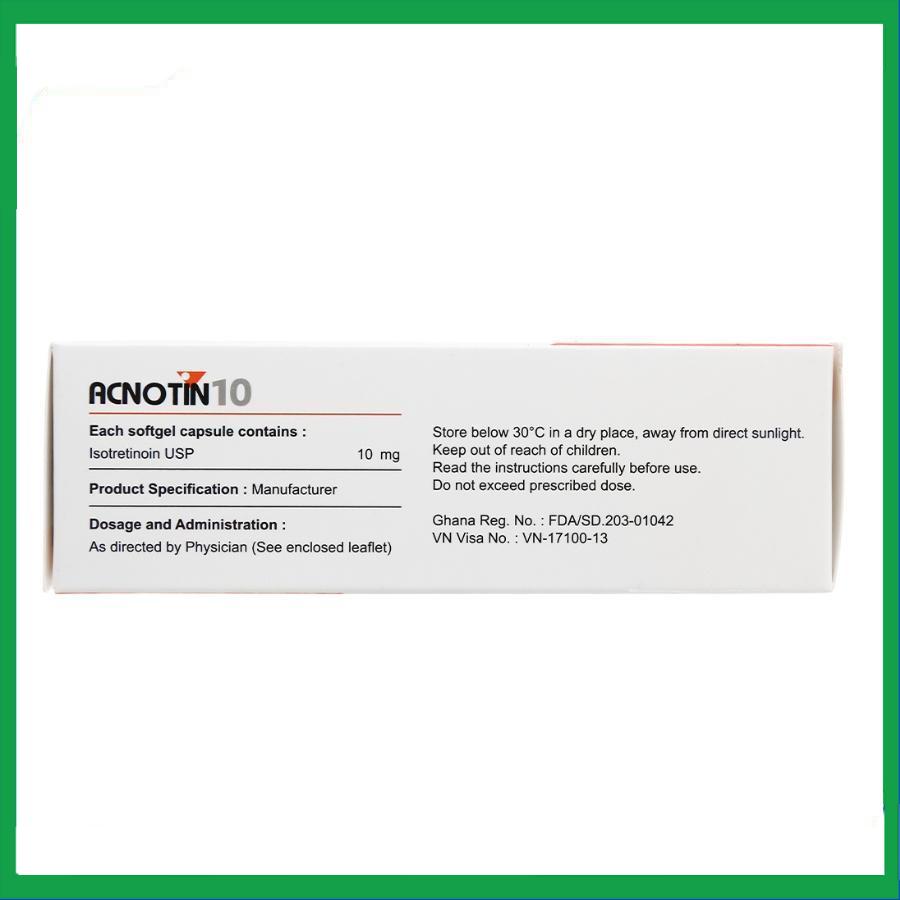 Acnotin-10mg-3.jpg Nhà Thuốc Tiến Thành - Acnotin 10mg 3
