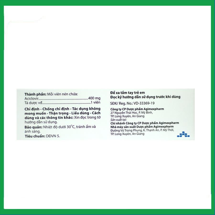 Acyclovir-400mg-2.jpg Nhà Thuốc Tiến Thành - Acyclovir 400mg 2