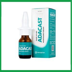 Thuốc xịt mũi Adacast Meraplion điều trị viêm mũi dị ứng, sung huyết và mất mùi, viêm mũi xoang (60 liều)