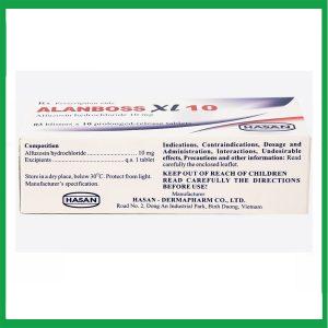 Nhà Thuốc Tiến Thành - Thuốc AlanBoss XL 10 Hasan điều trị các triệu chứng của phì đại tuyến tiền liệt lành tính (3 vỉ x 10 viên) 1 Nhà Thuốc Tiến Thành - Alanboss Xl 10 2